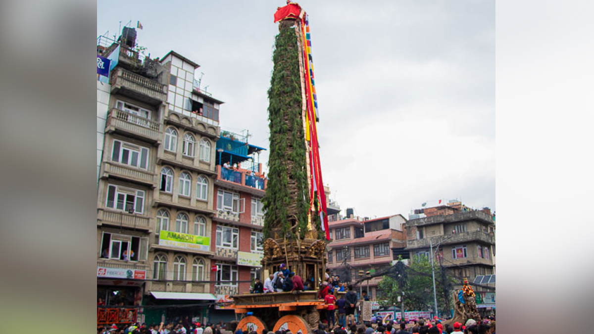 रातो मच्छिन्द्रनाथको रथलाई सुरक्षा